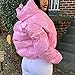 AMEBELLE Women Winter Warm Stand Collar Slim Fit Cropped Puffer Down Jacket Coats(0394-Pink-M)
