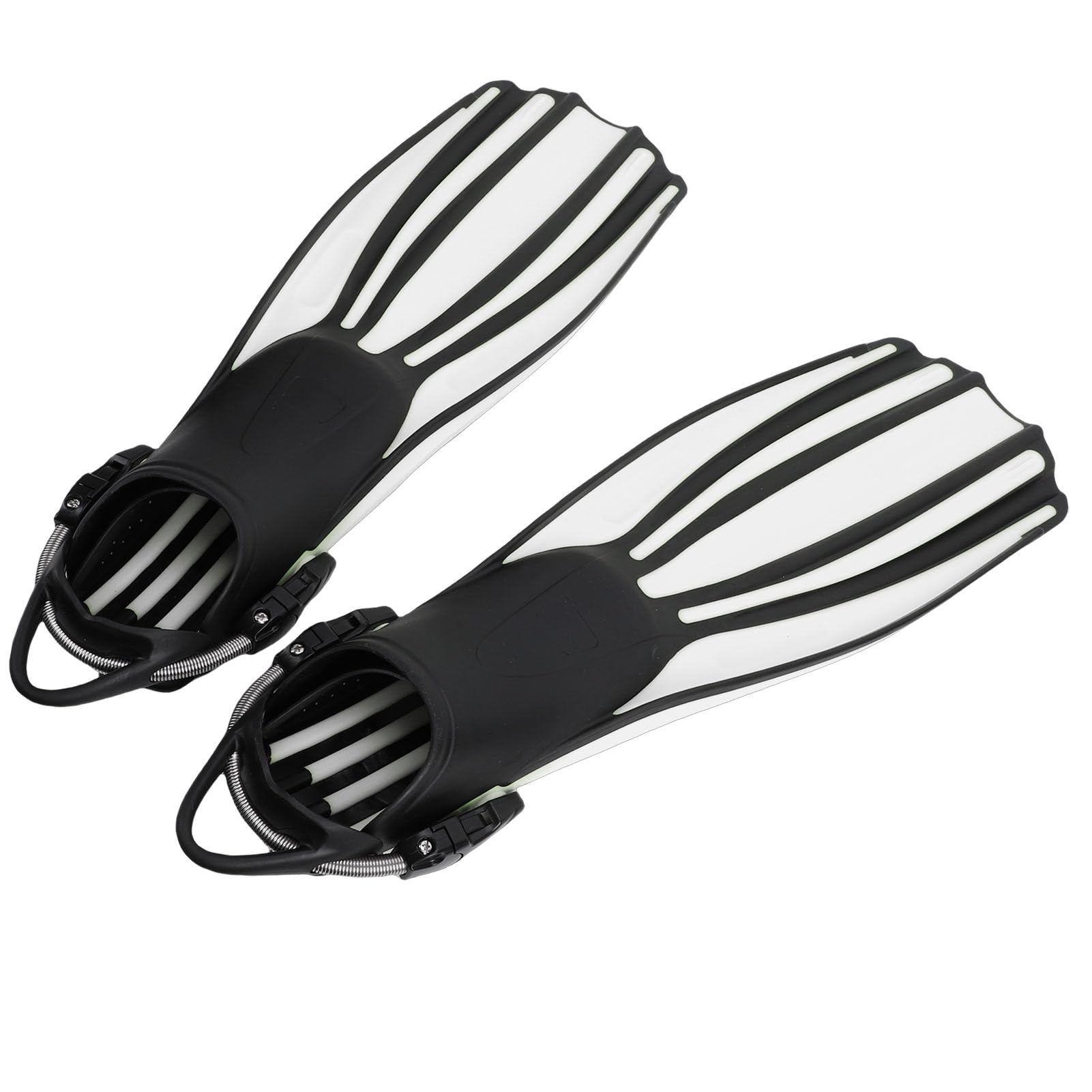 FILFEEL Aletas de Buceo TPR para Snorkeling Apnea – Aletas de Natación con Correa de Trinquete para Hombres y Mujeres – Diseño Hidrodinámico sin Costuras con Bolsa de Almacenamiento
