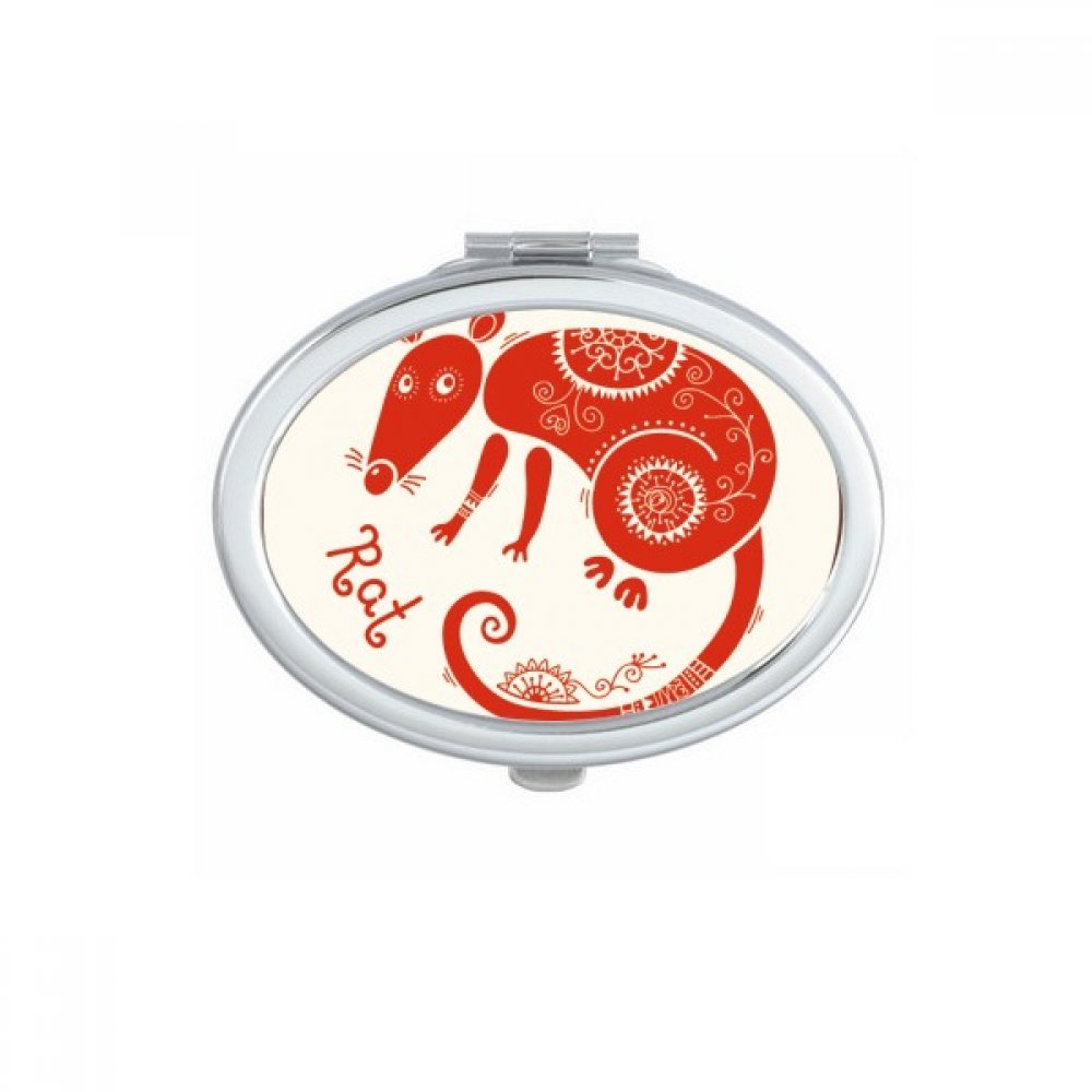 Miroir ovale maquillage pour corriger son teint partout miroir de poche portable