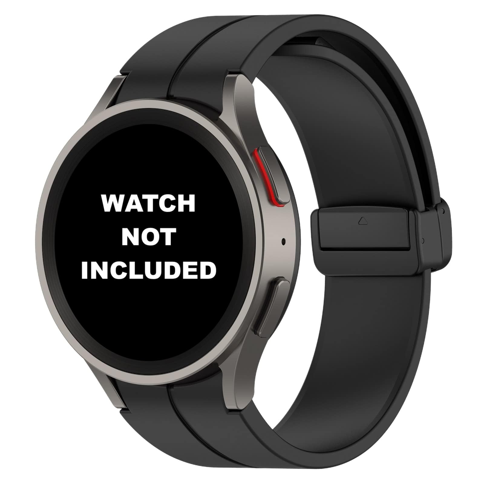 YODI Magnet Buckle Original Strap Band Compatible with Samsung Galaxy Watch 6 Classic 40mm/ 43mm/ 44mm, Samsung Watch 5/Pro 45mm /Watch 4 40mm 44mm /Classic 42mm 46mm Smartwatch Bands (BLACK) (B0BSWDFQWB) Amazon Price History, Amazon Price Tracker