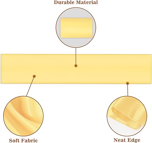 Miniatura 3 de Paquete de 8 manteles de plástico rectangulares desechables y satinados, mantel blanco y dorado, para baby shower, cumpleaños, boda, aniversario,