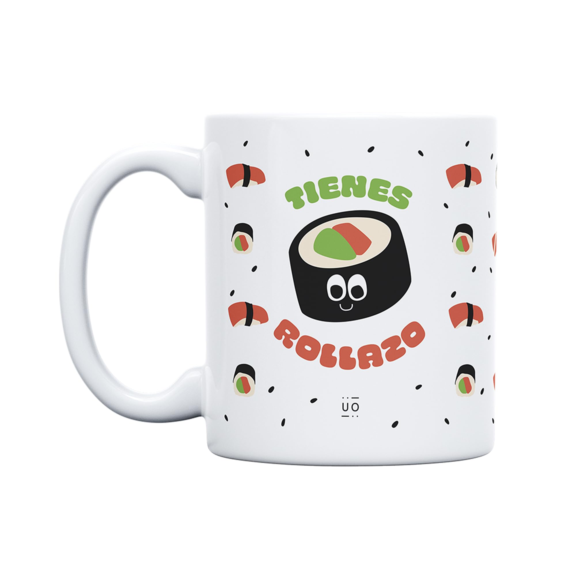 UO Gift Mug with Message You Have rollazo, Gift for Friends, Gift for Friends, Original Christmas Gift, Original Secret Santa Gift, 350 ml, Ceramic