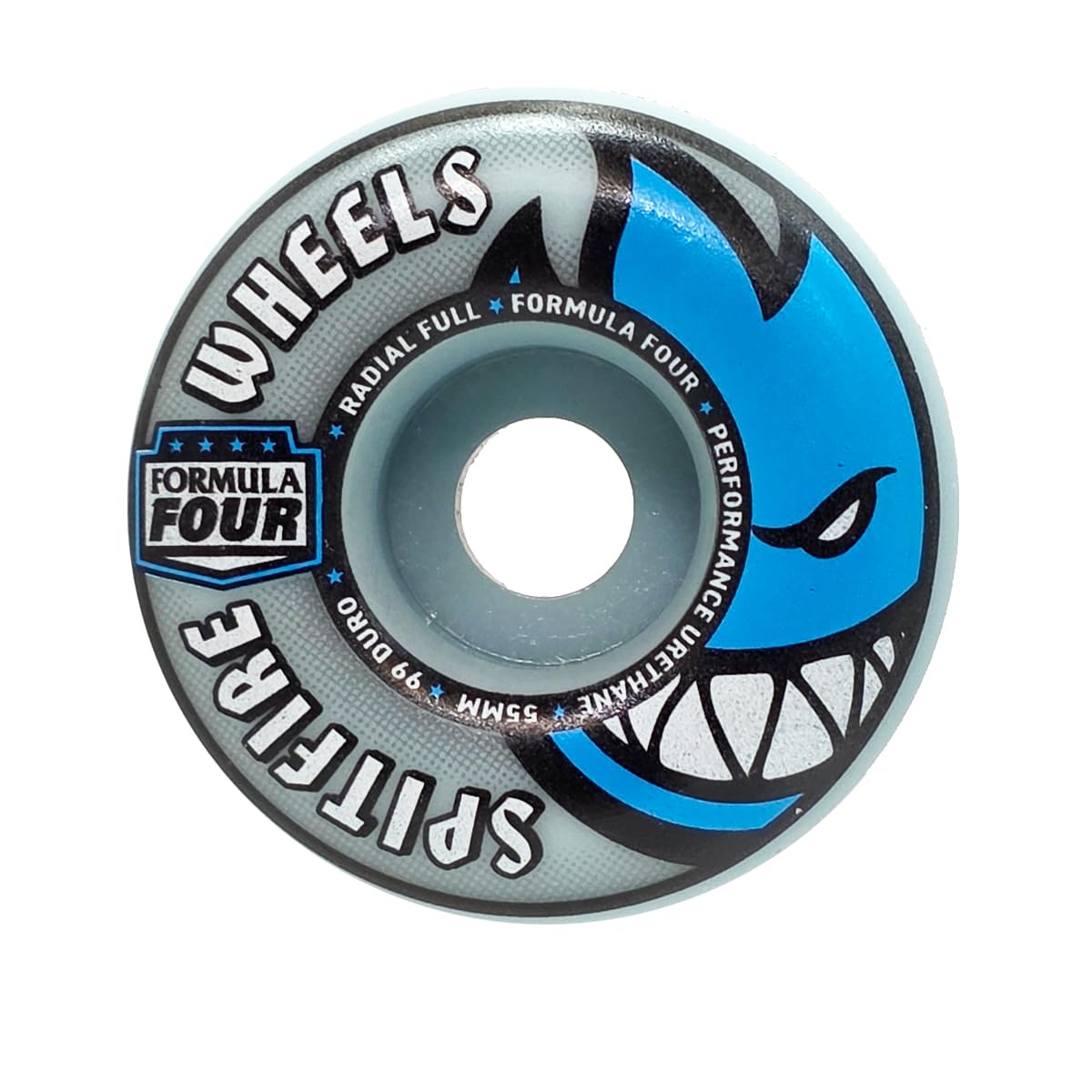 Spitfire Formula Four 99Duro ホイール55mm Amazon.com : Spitfire Skateboard Wheels 55mm F4 99A Radial Full
