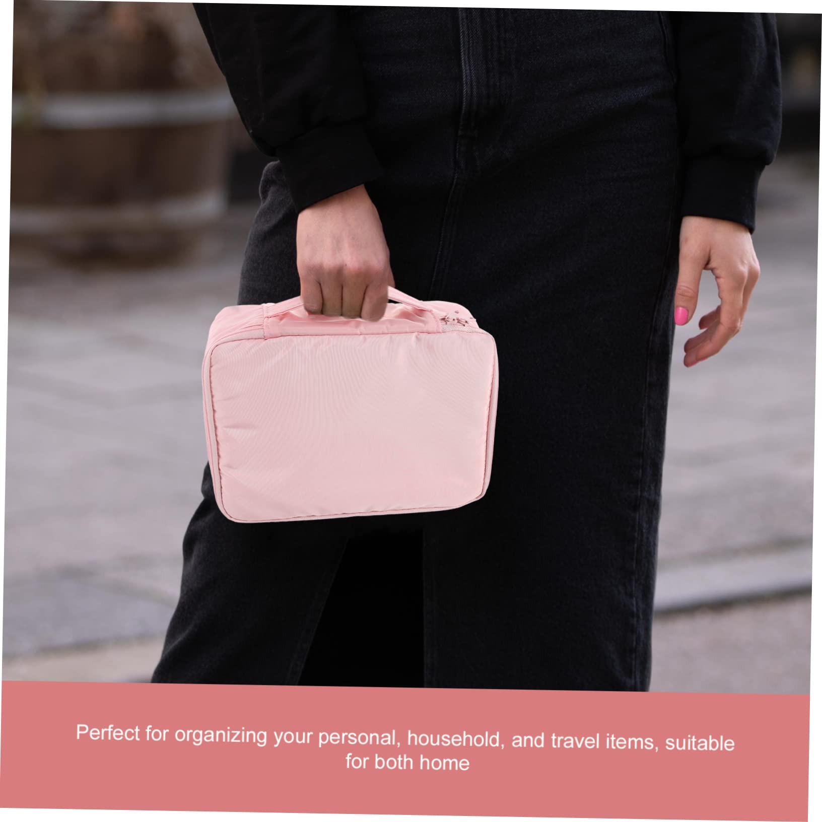 Beavorty 3piezas Bolsa De Cosméticos Grande y Elegante Neceser De Viaje Multifuncional para Maquillaje Accesorios y Joyas Organizador De Viaje
