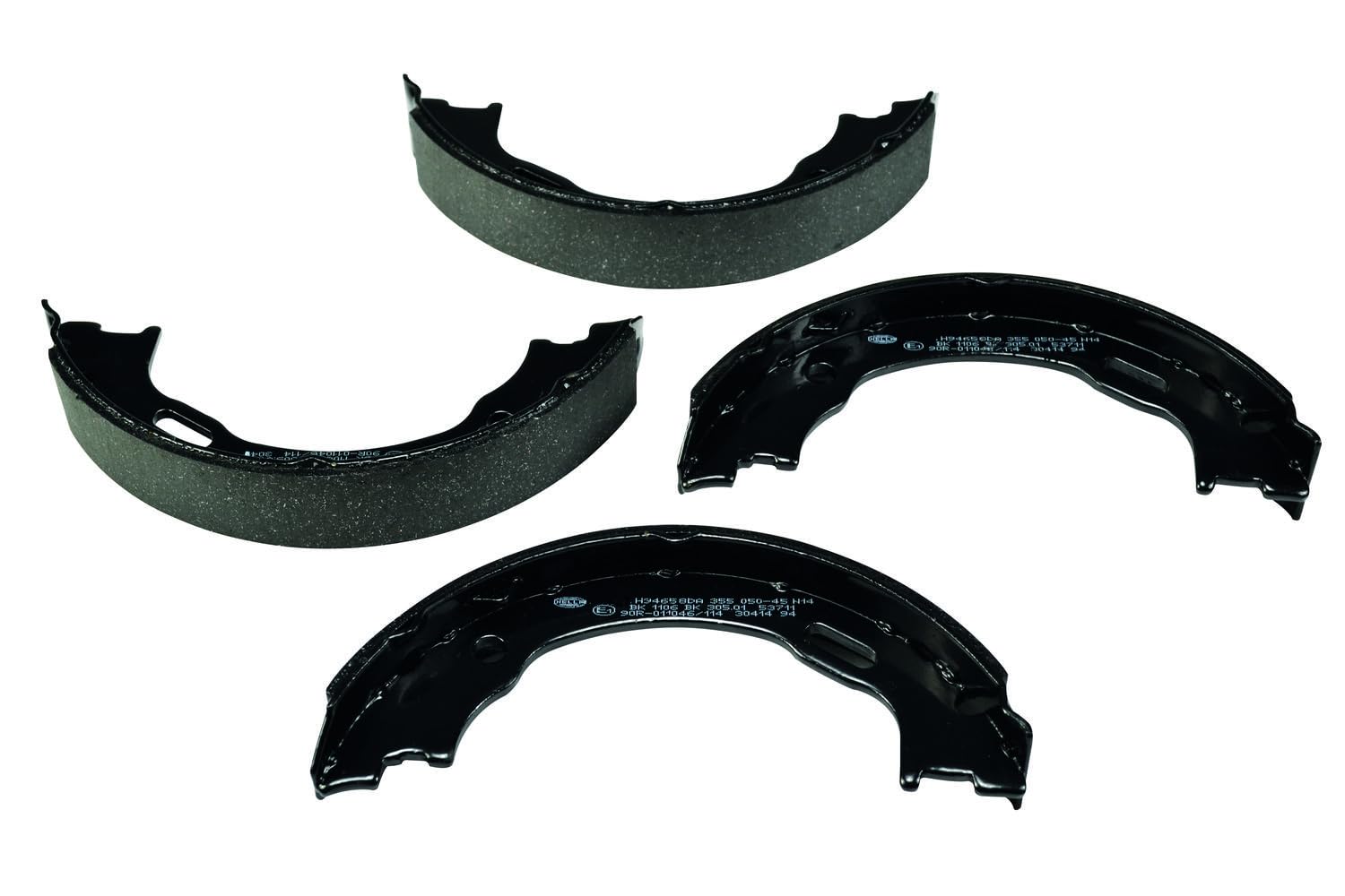 HELLA PAGID Bremsbackensatz Feststellbremse 8DA 355 050-451 - H9465 für Chrysler, Dodge, Lancia, Mercedes-Benz