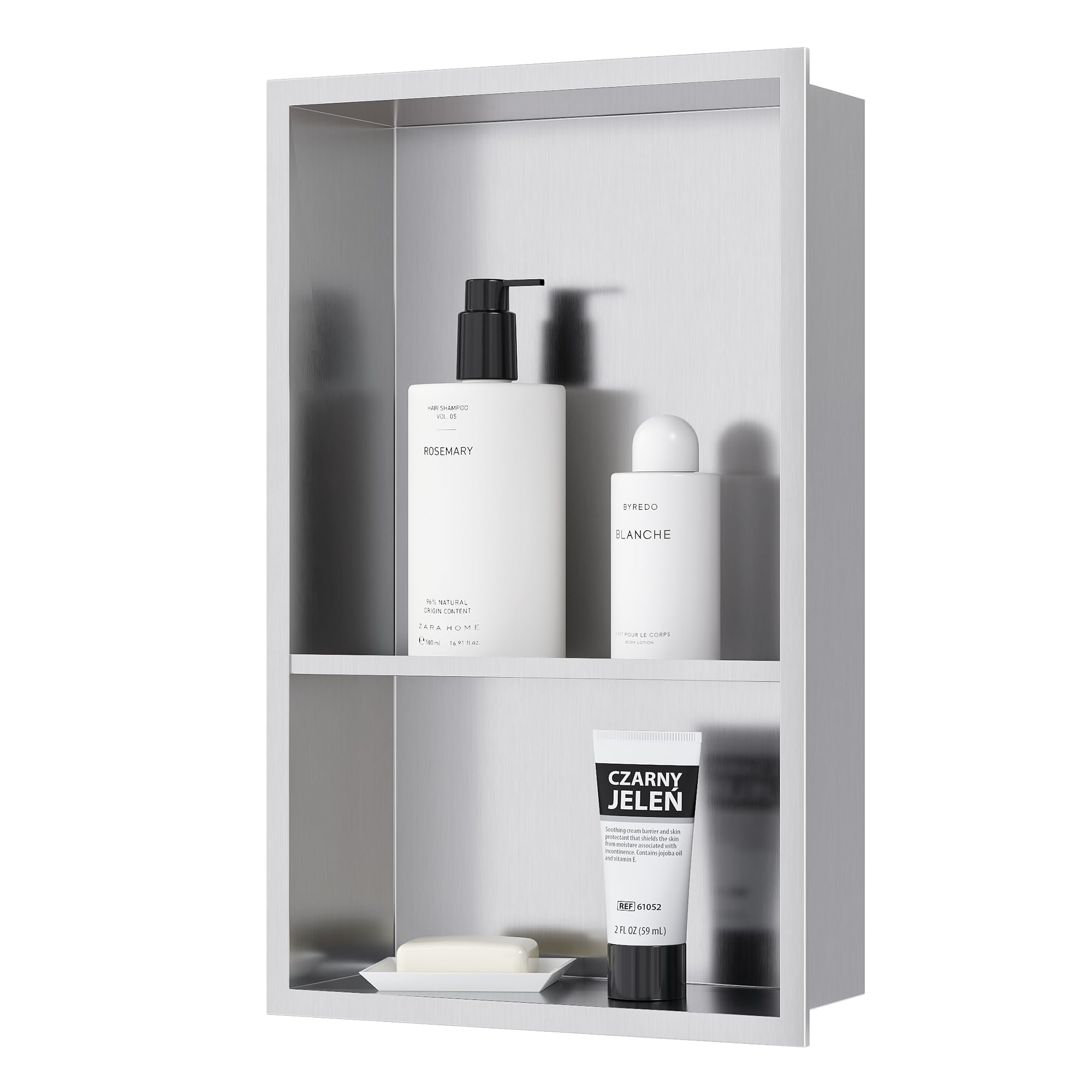 Photo 1 of Qeke 12" x 18" Stainless Steel Shower Niche