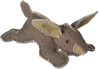 HUNTER CANVAS Wild Rabbit Hundespielzeug, Vintage-Style, mit Baumwolle, Quietschspielzeug, Hase, 27 cm product image