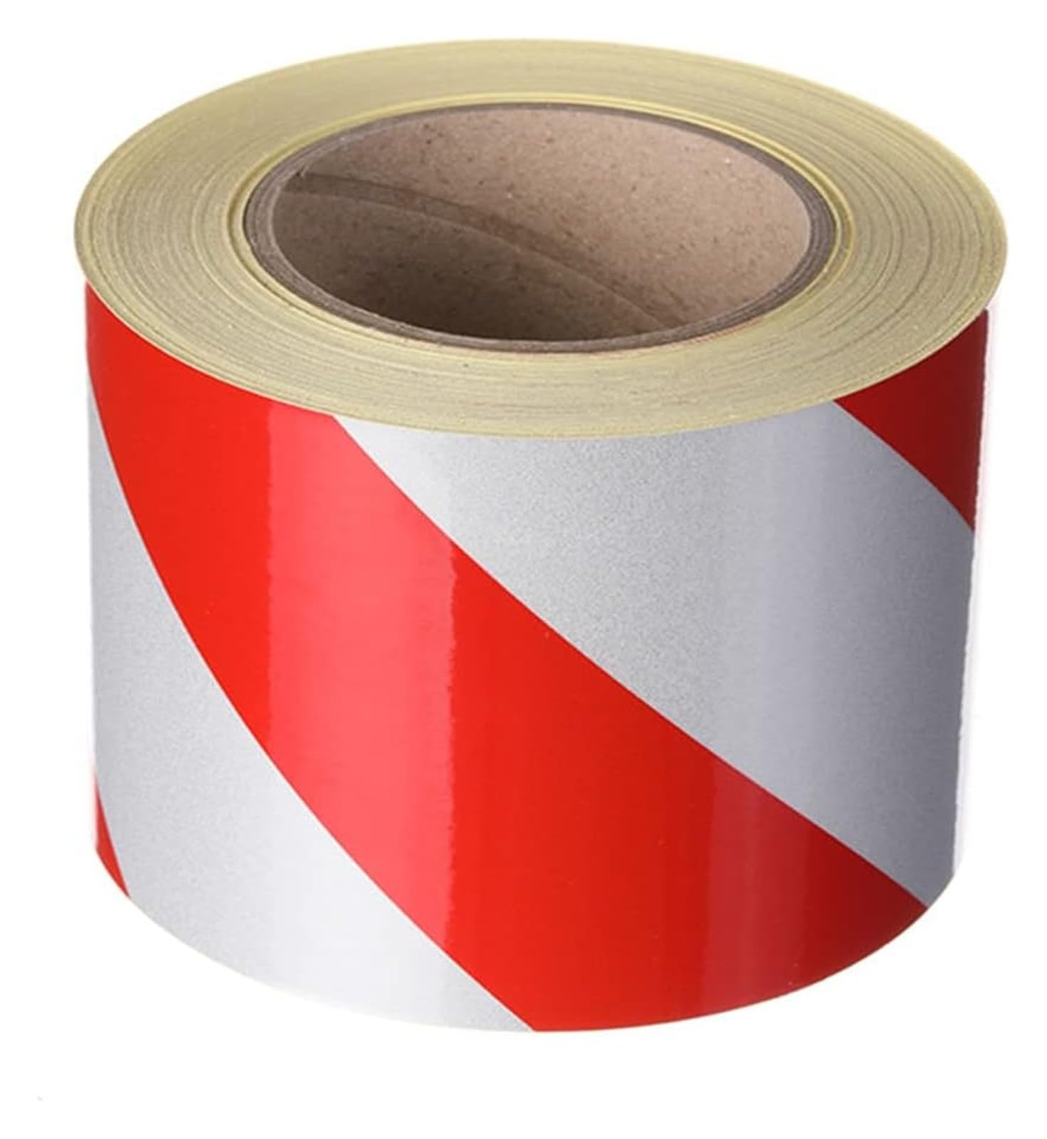 Cinta de señalización para suelos, Cinta no adhesiva de advertencia peligro seguridad, 200 mm x 45,7 m, señalización carril social, multicolor(F)