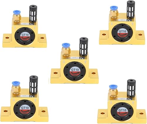 Vibrador de turbina neumática GT10, vibrador de turbina neumática G de 18 pulgadas, vibradores de turbina neumática industrial, serie Golden GT-10