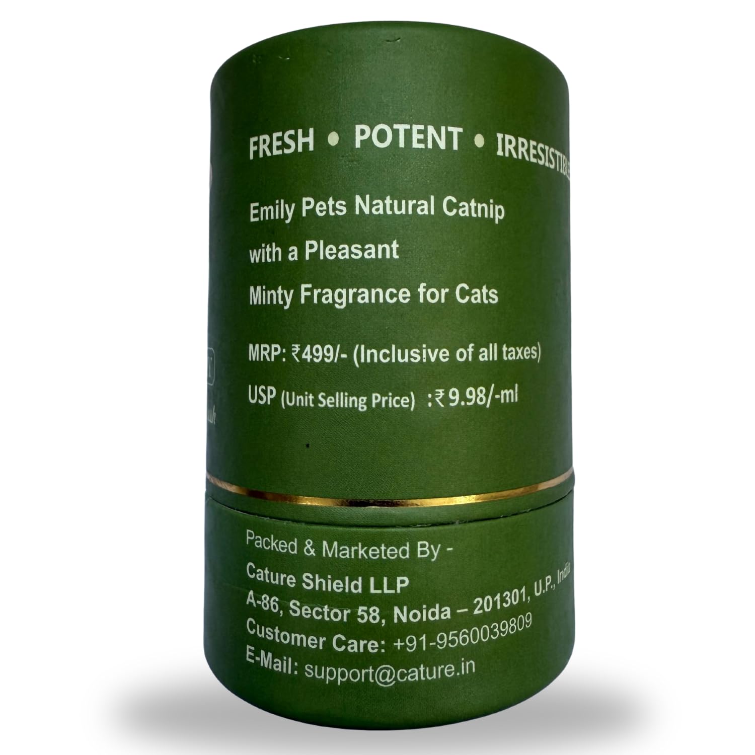 emily pets Premium Organic Catnip, 100% Natural Attractive Mint Fragrance Catnip for Cats Kitten 1