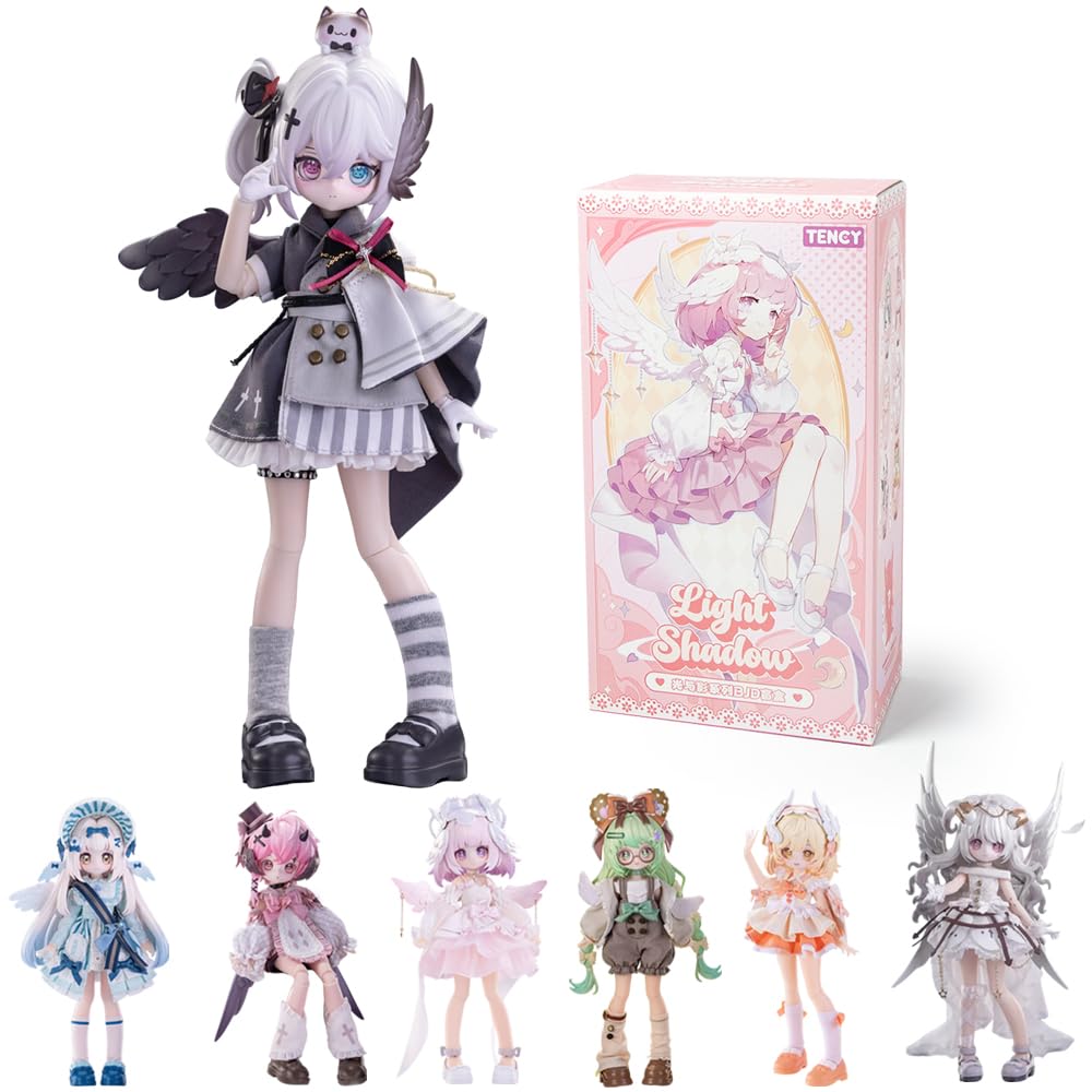 Blind Box Action Collectable Figure Gift 1/8 BJD Doll Toys (Single Box)