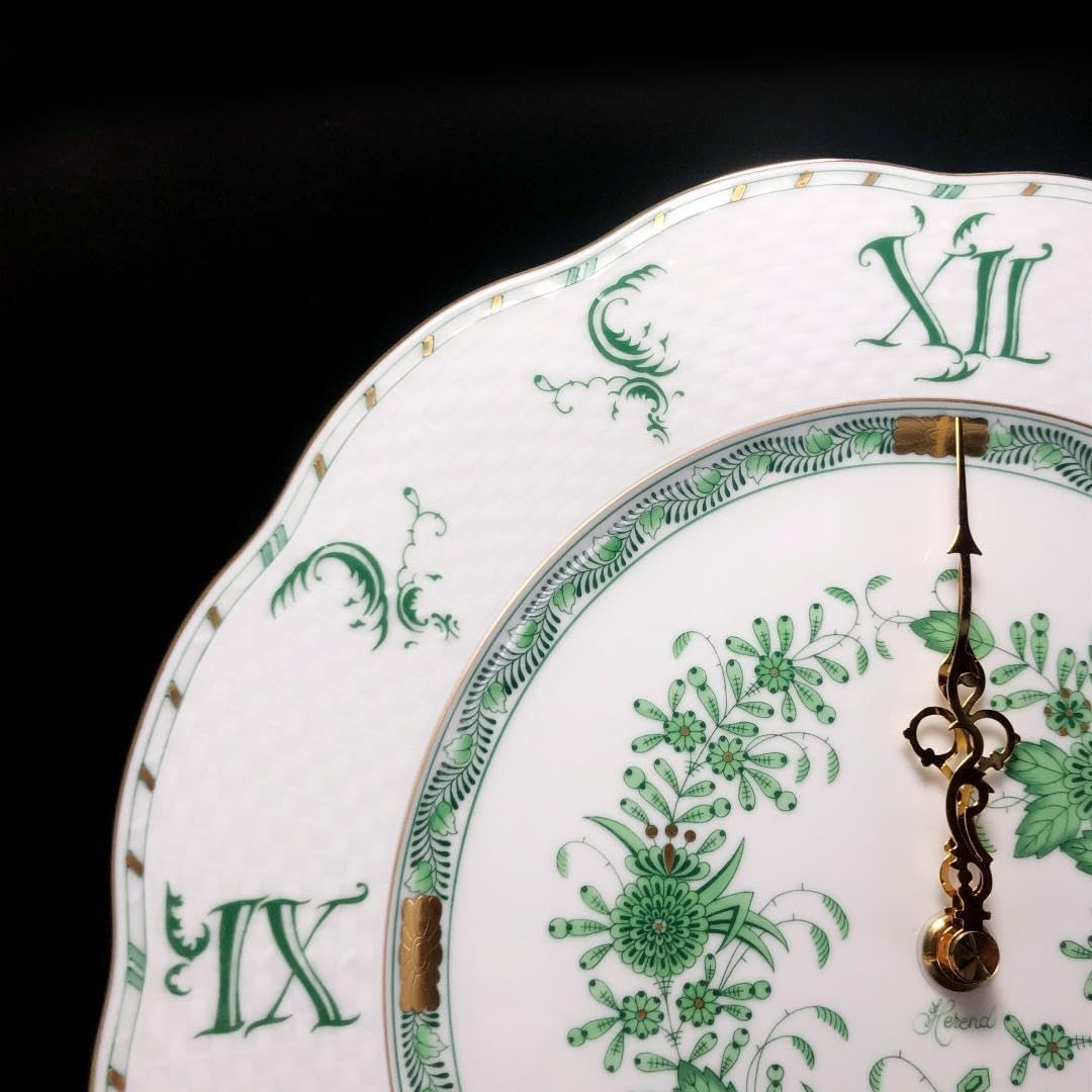 【未使用・箱付き】ヘレンド／インドの華 ウォールクロック 金彩 箱付きヘレンド／インドの華 ウォールクロック 金彩 未使用・箱付き