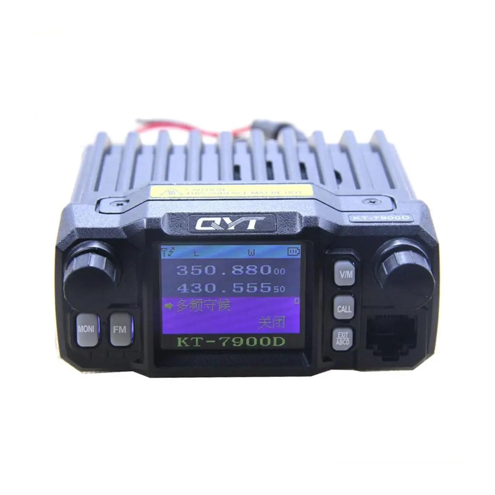 Walkie-talkie, Kt8900d Mini Radio Duże mobilne radio Czteropasmowy nadajnik-odbiornik Qyt Kt-7900d Zestawy morskie walkie talkie dalekiego zasięgu