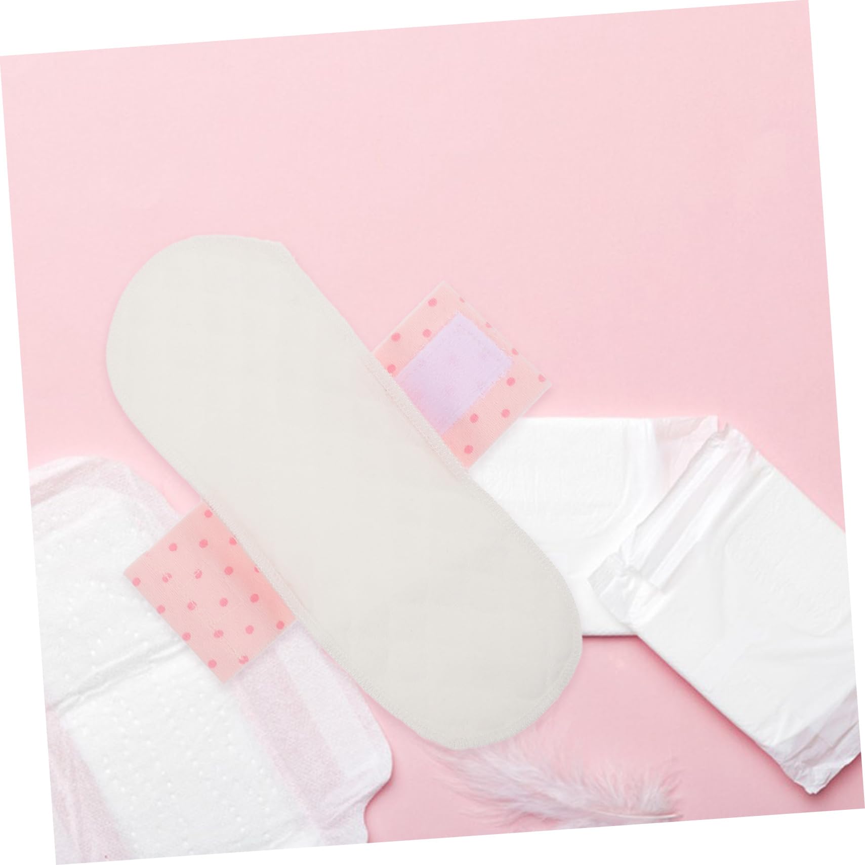 15 Piezas De Compresas Sanitarias, Compresas De Algodón Lavables, Compresas Lavables Para Mujeres, Compresas Femeninas Portátiles, Compresas Nocturnas Para Mujeres, Compresas