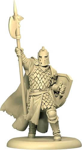 Miniatura 8 de CMON Baratheon Halberdiers - Juego de miniaturas de mesa de Canción de Hielo y Fuego - House Baratheon Vanguard Defense! Juego de estrategia para