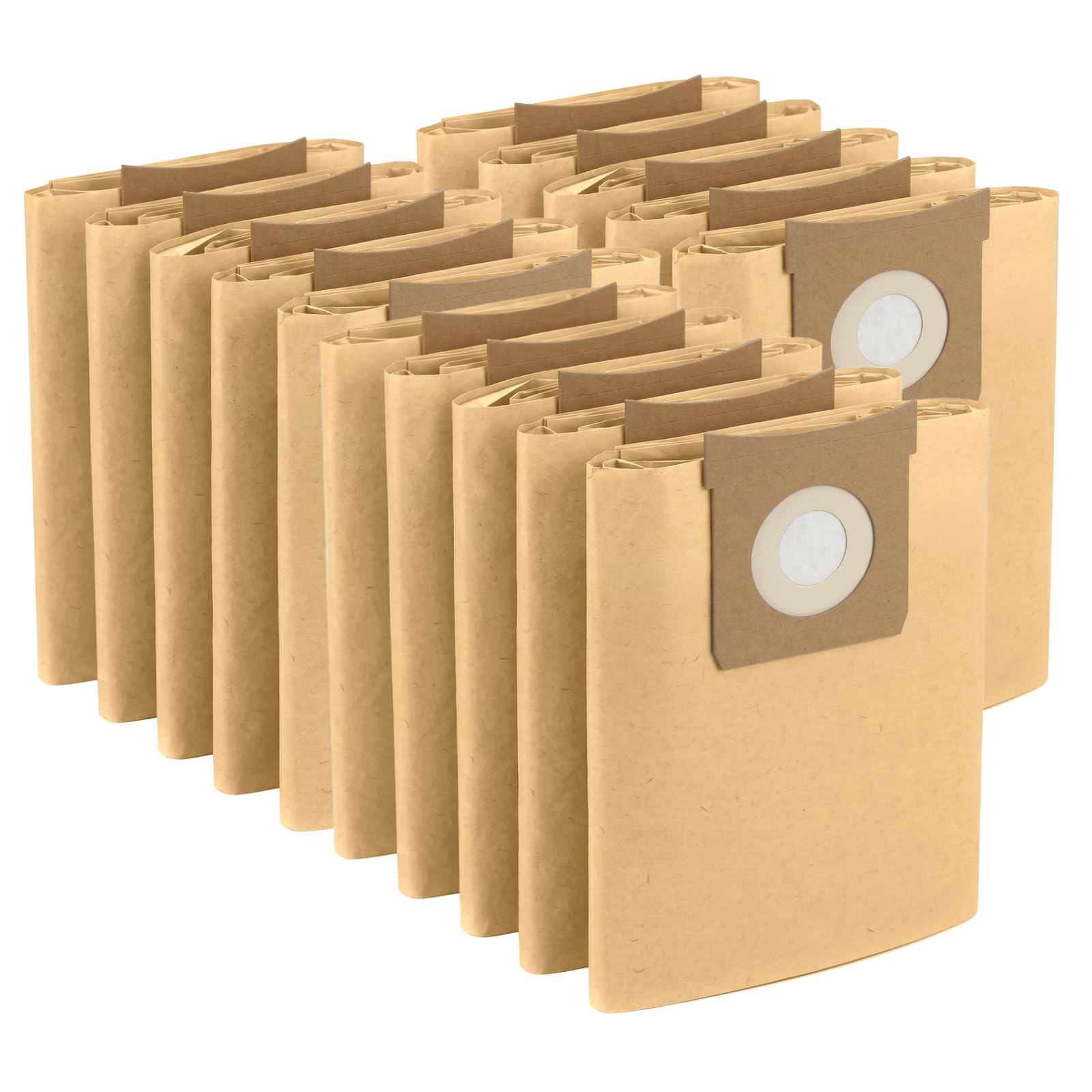 SPARES2GO Strong Dust Bags for Titan 16L 20L 30L 40L Vacuum Cleaners (Pack of 15) — image 1