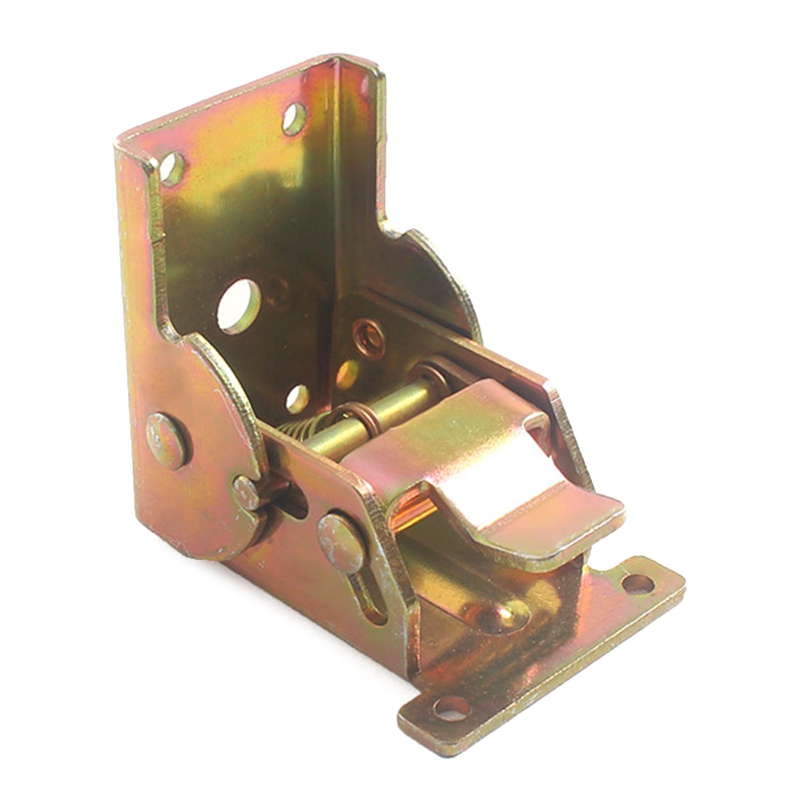 Fentency Color Zinc Foldable Hinges 90 Degree Locking Brackets Rusts Resistant Table Hinges 90 Degree For Furniture Table Legs & Platforms Furniture Hinge Hardware