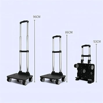 Collapsible Utility Cart Foldable Reusable Shopping Trolley
