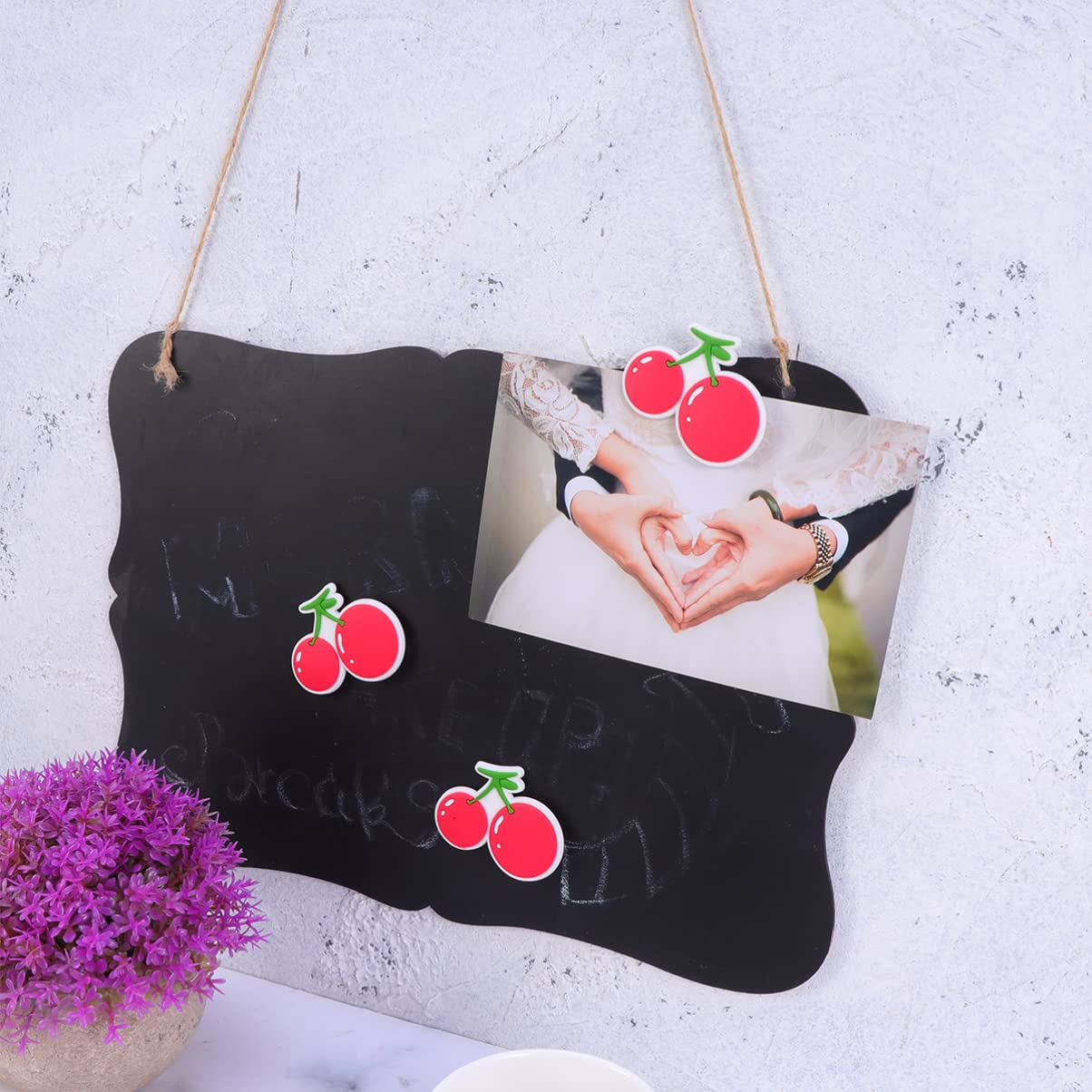 10 Magneti Frigo A Forma Di Frutta | Decorazione Casa E Ufficio In PVC | Simpatici E Colorati
