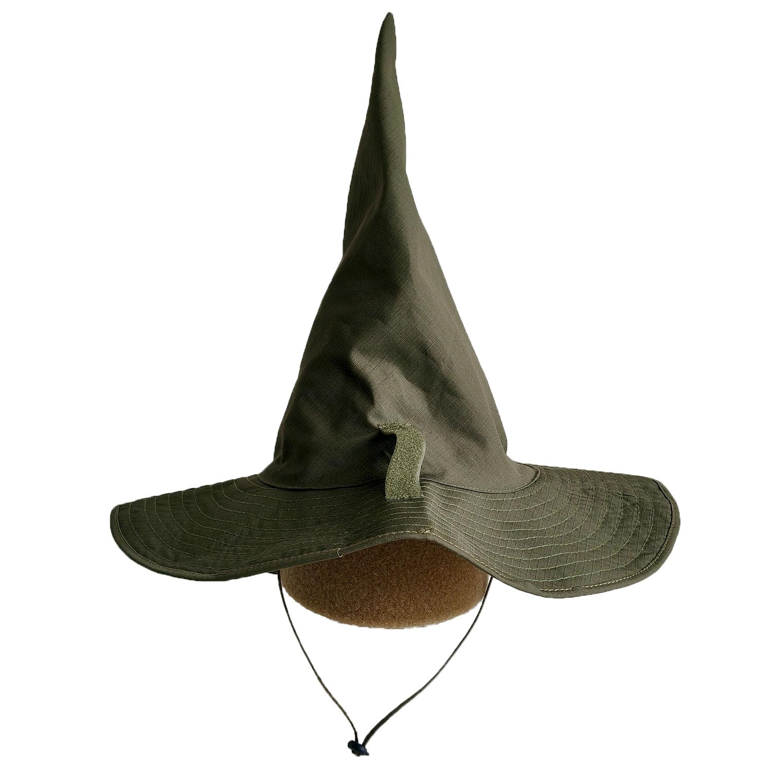 Hanglong Tactical Magic Hat Camouflage Wizard Hat Integrated Hat with Large Brim Cosplay (RG)