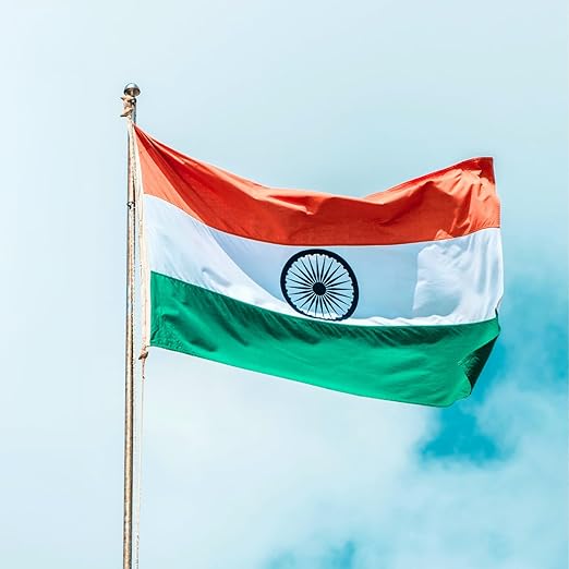 SWATRIC Indian Flag |The Flag by IIT DELHI STARTUP | All Weather Flag | Flag with Fade Resistant| Double Stitched Tiranga | satin fabric |National Flag| (1 ft * 1.5 ft) at Rs. 99
