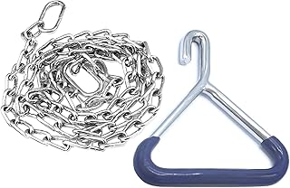 AAProTools OB Chain 2 Loop 60 Inch/Ob Handle Blue PVC Grip/Veterinary Instruments
