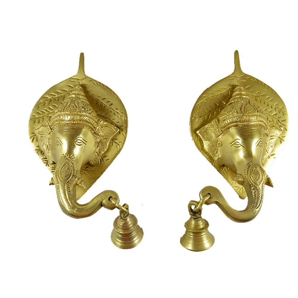Ganesha en laiton sur feuille : le cadeau de pendaison de crémaillère idéal et spirituel