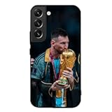 ZERMU for Galaxy S21 Case&comma; Super Player Star Fashion Full Protection Soft Silicone TPU Shock Absorption Bumper Case for Samsung Galaxy S21 6&period;2 Inch 2021&comma; Lione&percnt;l Mess&percnt;i Soccer-10-Argentina Flag