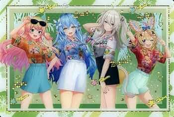 添い寝デート 英語版Foil プロモ ホロライブ 雪花ラミィ psa10 添い寝