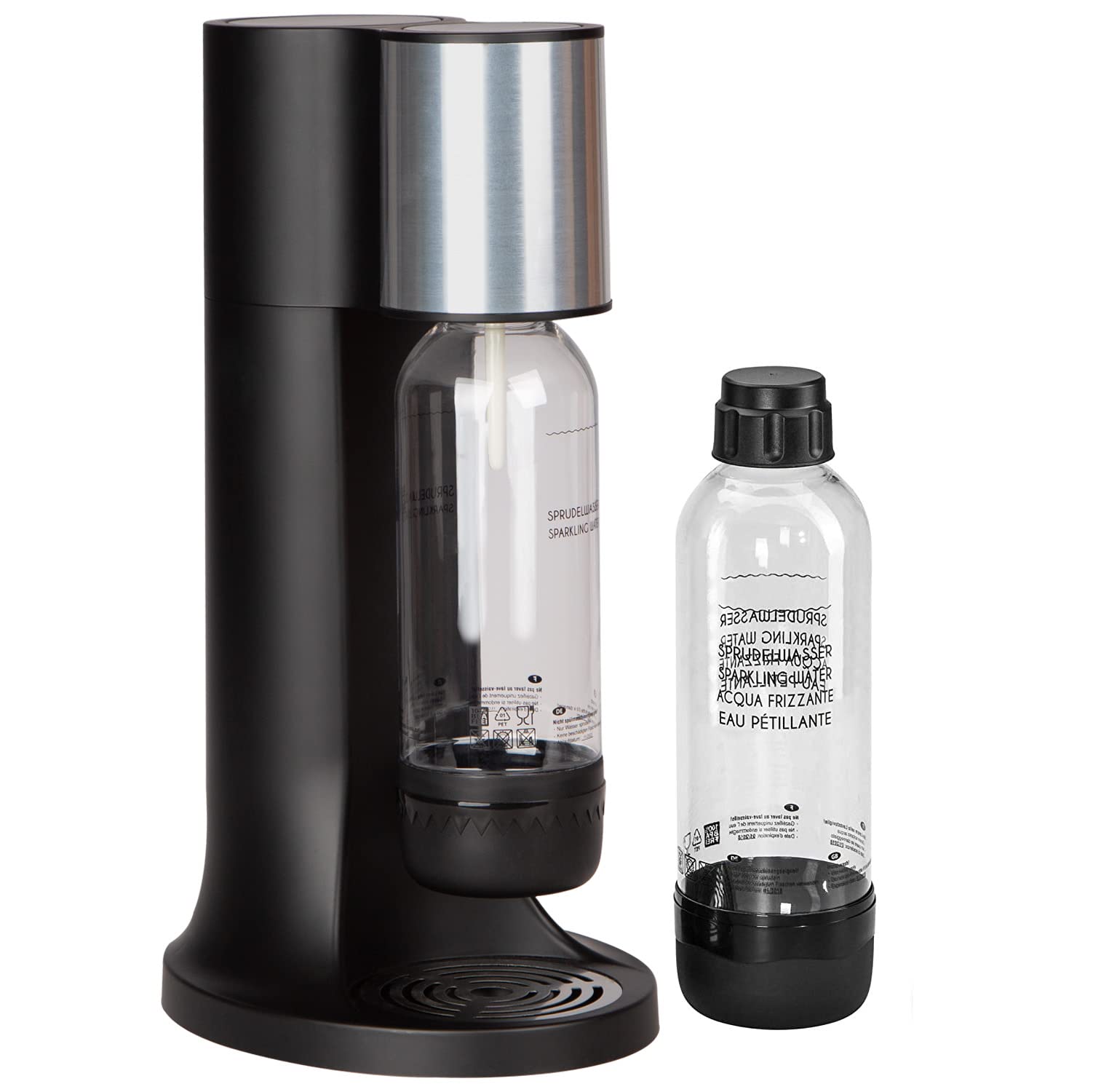 Buy Levivo Water Carbonator Set Starter Set Including 2 Sparkling Bottles 1 Litre Each Made of