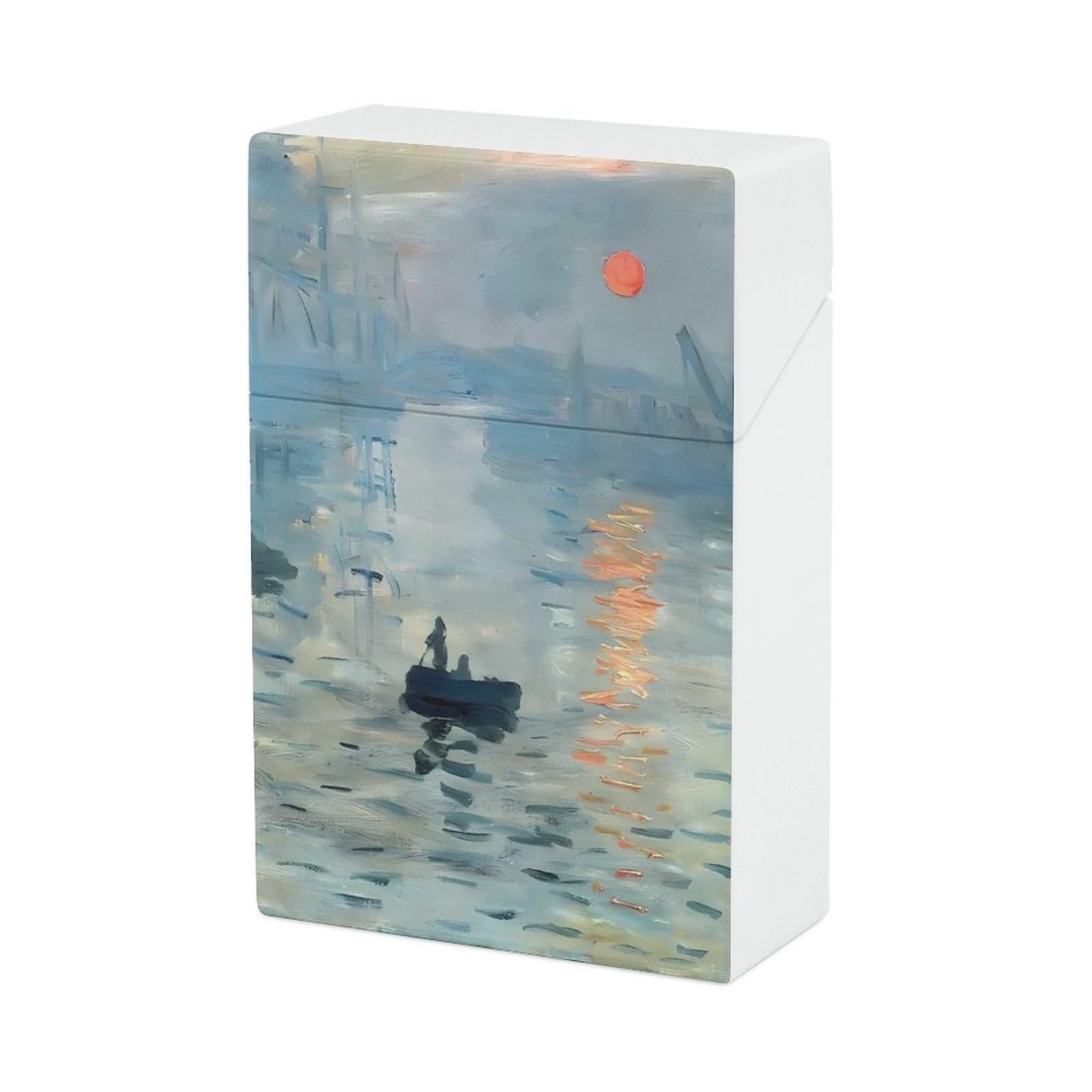 Amazon | モネ 絵画 印象 日の出 タバコケース シガレットケース