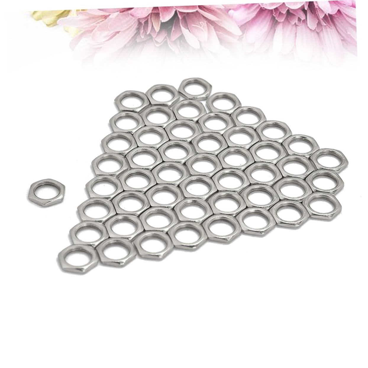 Totority 8mm Guitar Output Jack Socket Zinc Nuts for Electric Guitar Parts Fine Nut