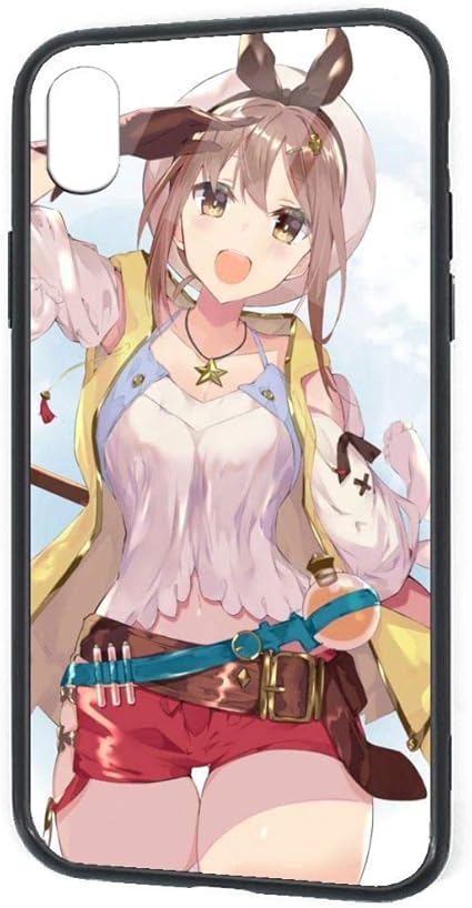 Amazon 二次元カワイイショートパンツ美脚セクシーアニメ美女iphonexr Tpuガラス電話ケース ケース カバー 通販