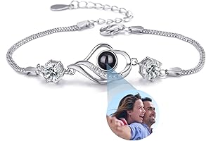 Personalized Bracelets with Picture Inside