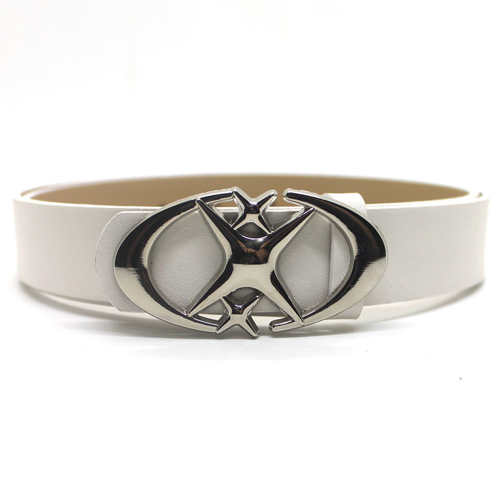 WBANGIAO Vintage Gothic Punk Moon Star Buckle Belt for Men