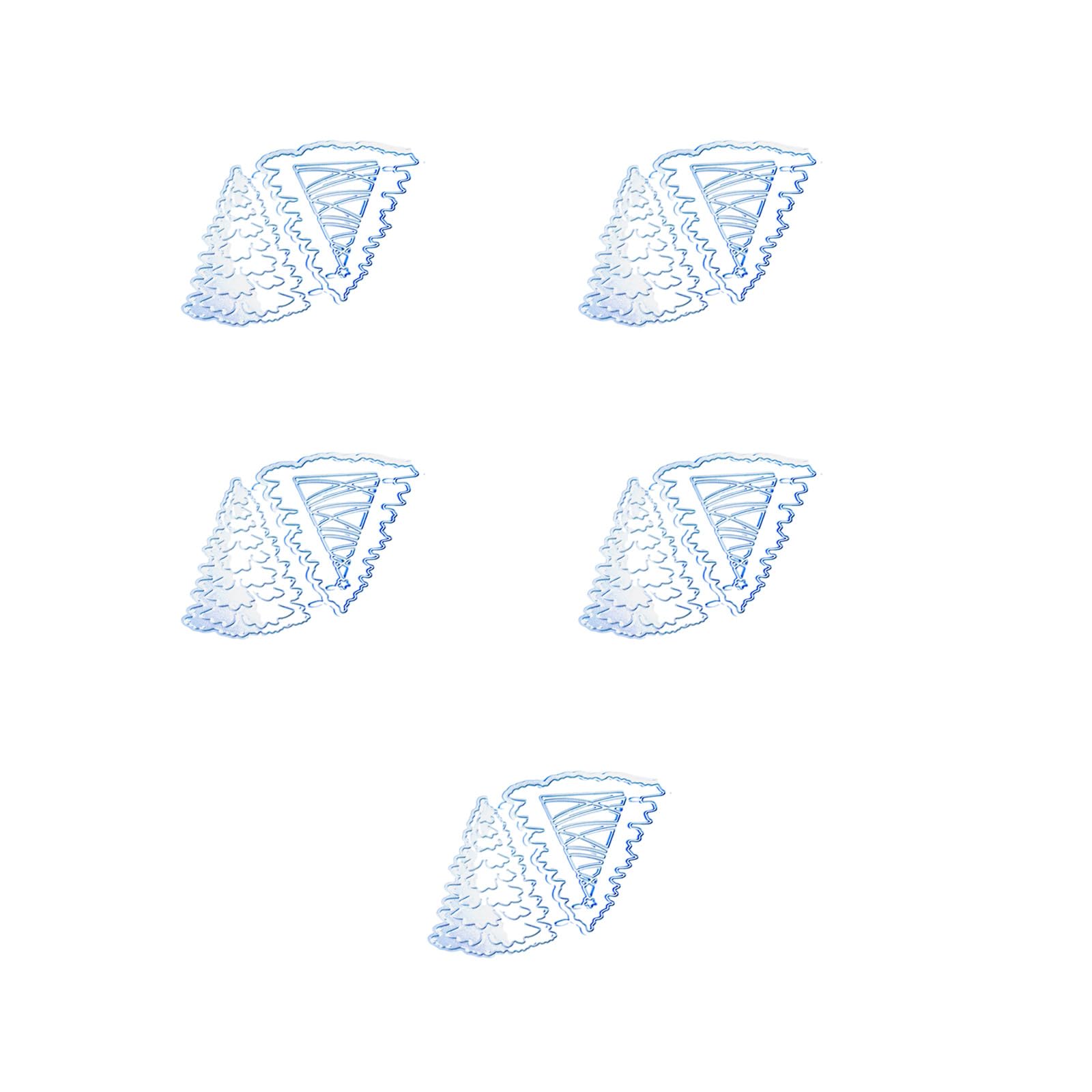 Xinsheinelry 5Pcs Scrapbooking Cutting Dies Carbon Steel Cutting Dies Embossing Die Cut Stencils for Scrapbooking Card Making Carbon Steel Die Cut