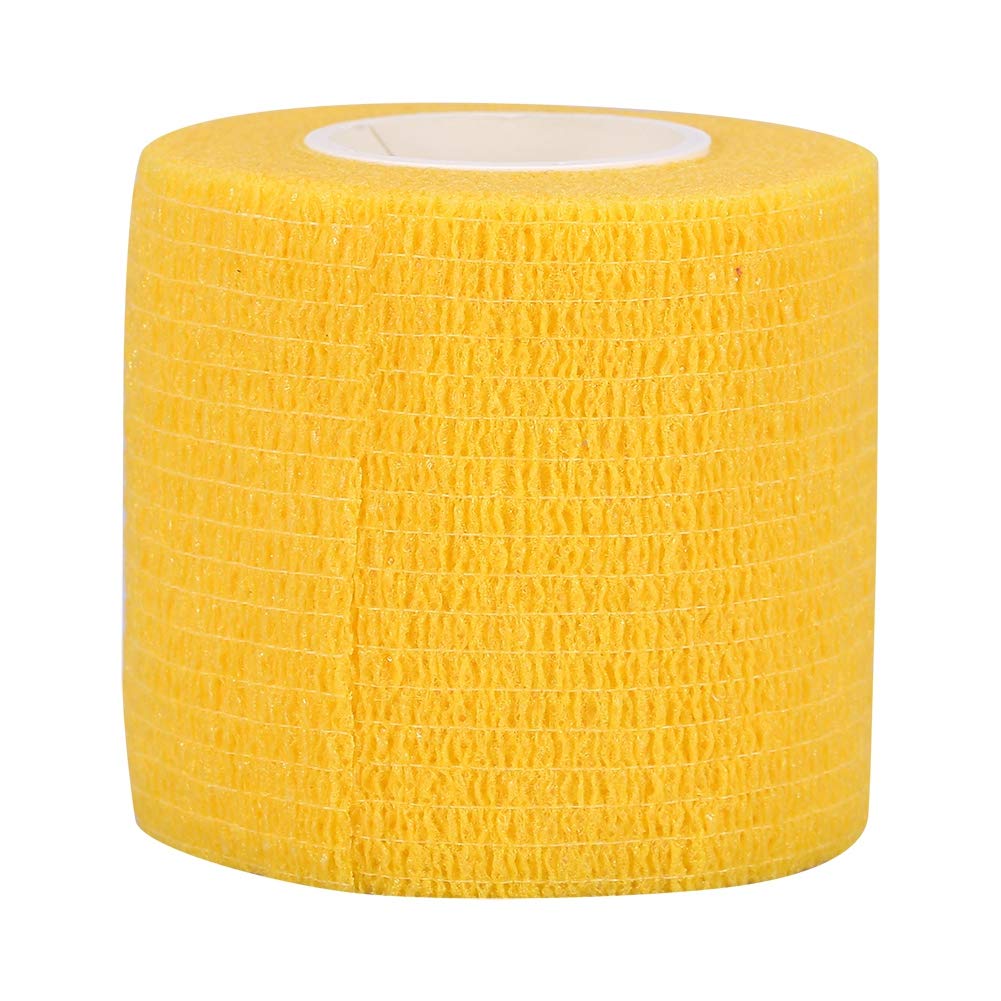 Belt 2pcs 5 Colors Professional Non-Woven Fabric Belt Sport Binding Joints Support Tape Yellow