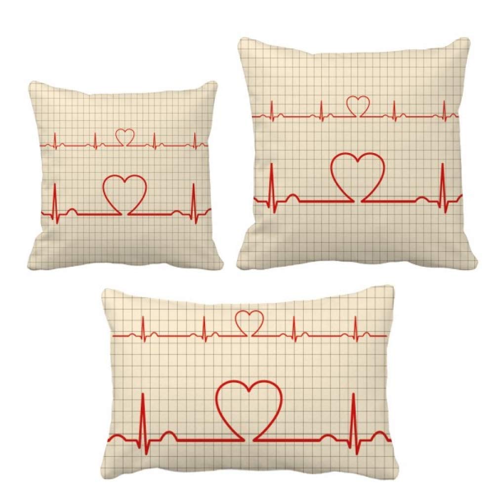 Coussin de sofa électrocardiogramme pour rénover sa déco