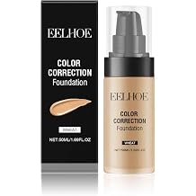 Skin Tone Balancing Foundation, Wheat Shade, 50ml/1.69 FL.OZ | Buildable Natural Finish, Water-Resistant, Hydrating Extracts