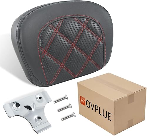 Miniatura 7 de FOVPLUE Almohadilla para respaldo de pasajero para Harley Touring Electra GlideRoad GlideRoad KingStreet GlideStreet GlideTrike Freewheeler