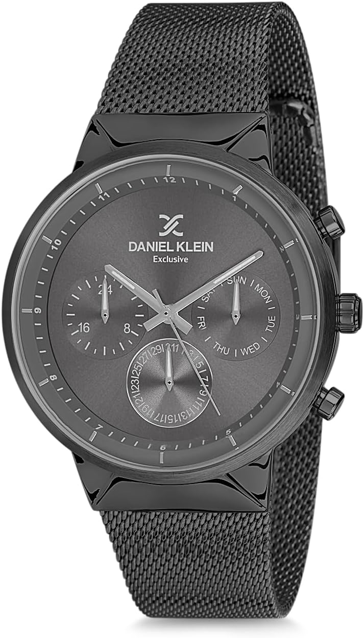 Analog Grey Dial Men's Watch-DK11750-7