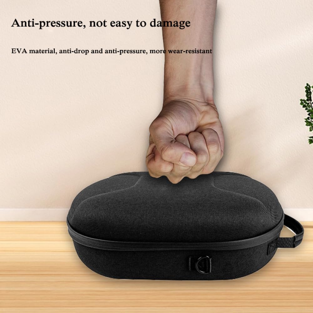Generico Custodia da viaggio visore VR per Pico 4 Ultra Borsa portaoggetti Scatole portatili Visore VR da gioco e controller touch Accessori Custodia rigida in EVA