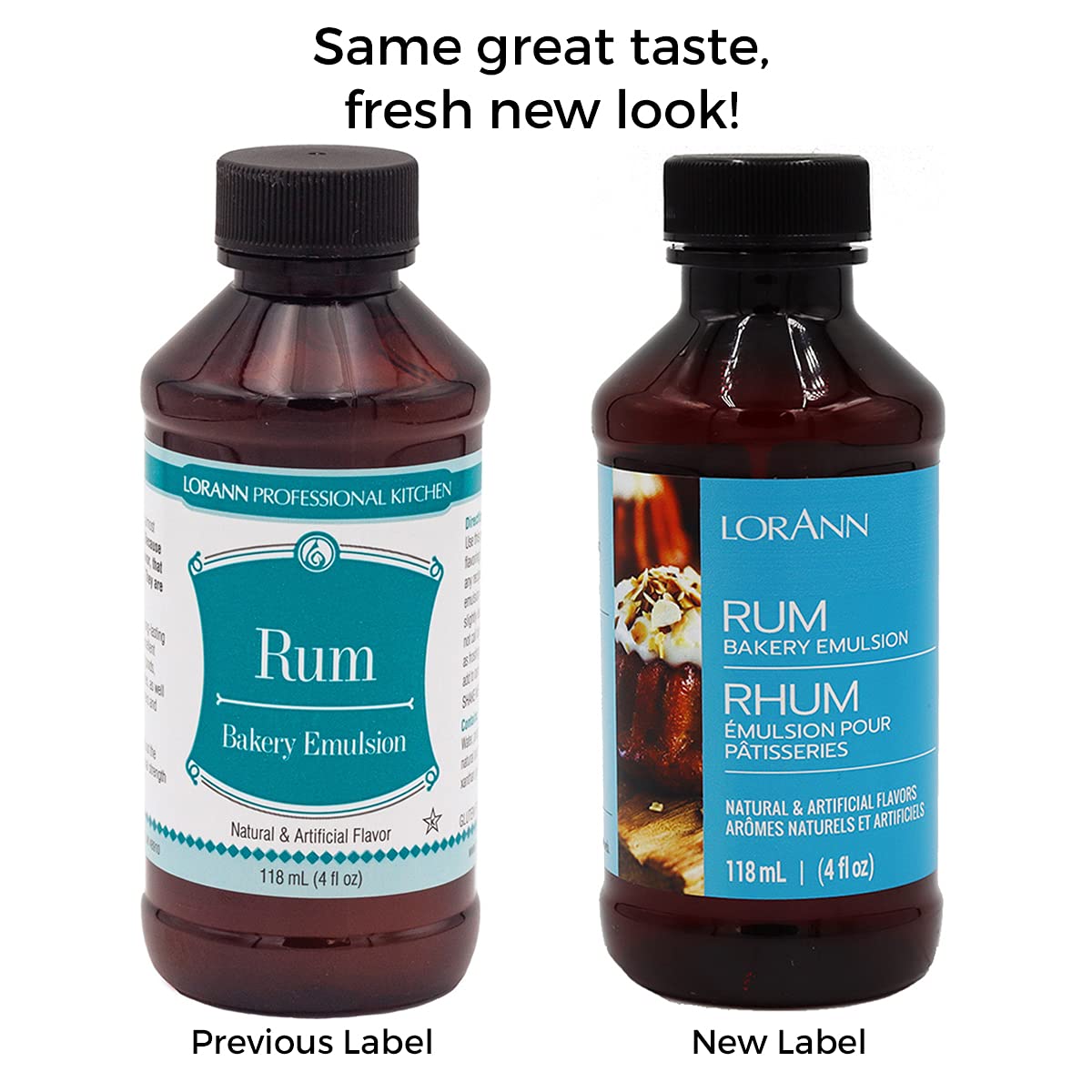 Lorann Oils Rum Bakery Emulsion Realistic Rum Flavor