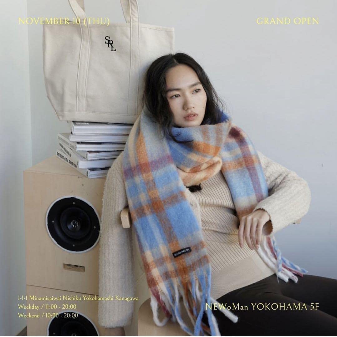 Amazon.co.jp: シールームリン searoomlynn マフラー ノベルティ