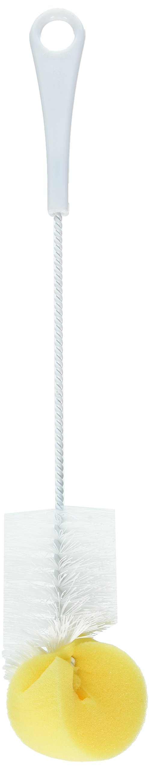 Fackelmann Szczotka do Butelek, Biały/Żółty, 37 cm