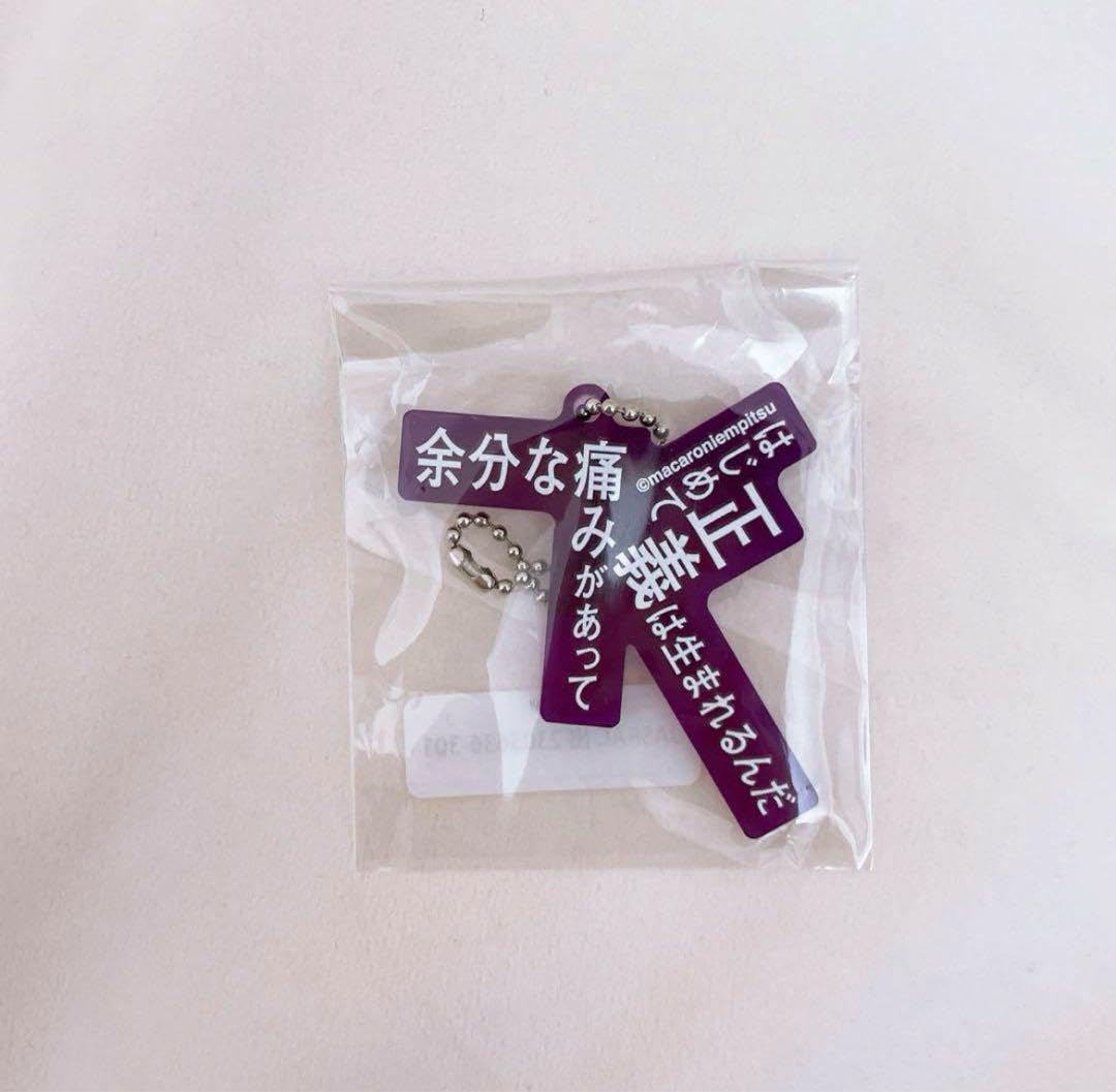 Amazon.co.jp: マカロニえんぴつ歌詞キーホルダー : おもちゃ