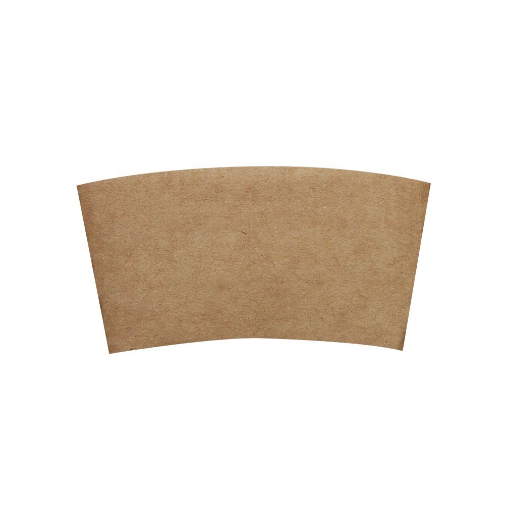 Karat C5305 (Kraft) Traditional Cup Sleeves for 8 oz. Cups, Kraft (Pack of 1000)