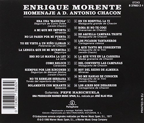 Homenaje Flamenco a Anton