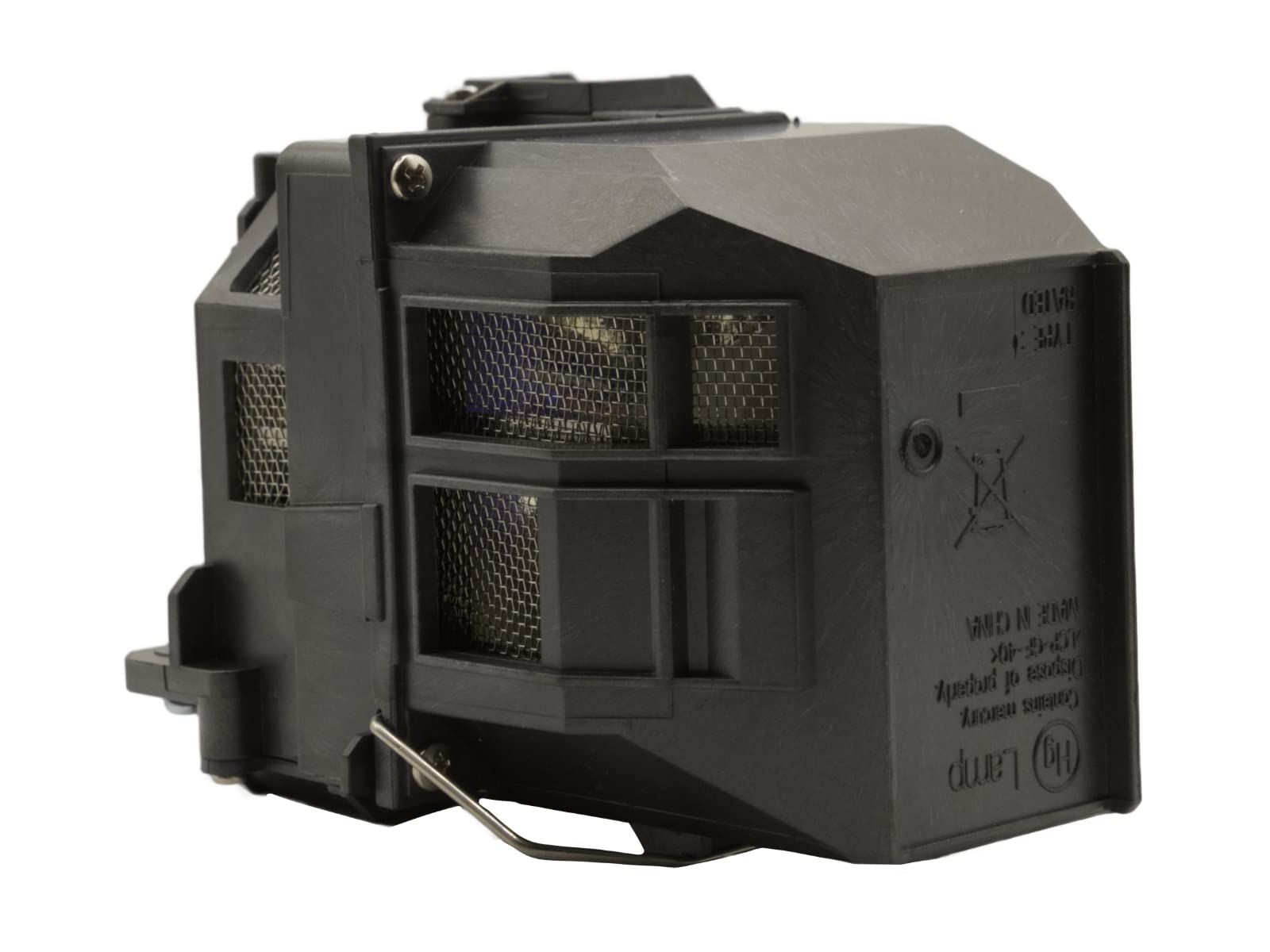 lampada per videoproiettore compatibile con EPSON ELPLP71, V13H010L71 per vari videoproiettori Epson della serie EB, serie BrightLink, serie PowerLite, lampada di ricambio con alloggiamento, 2