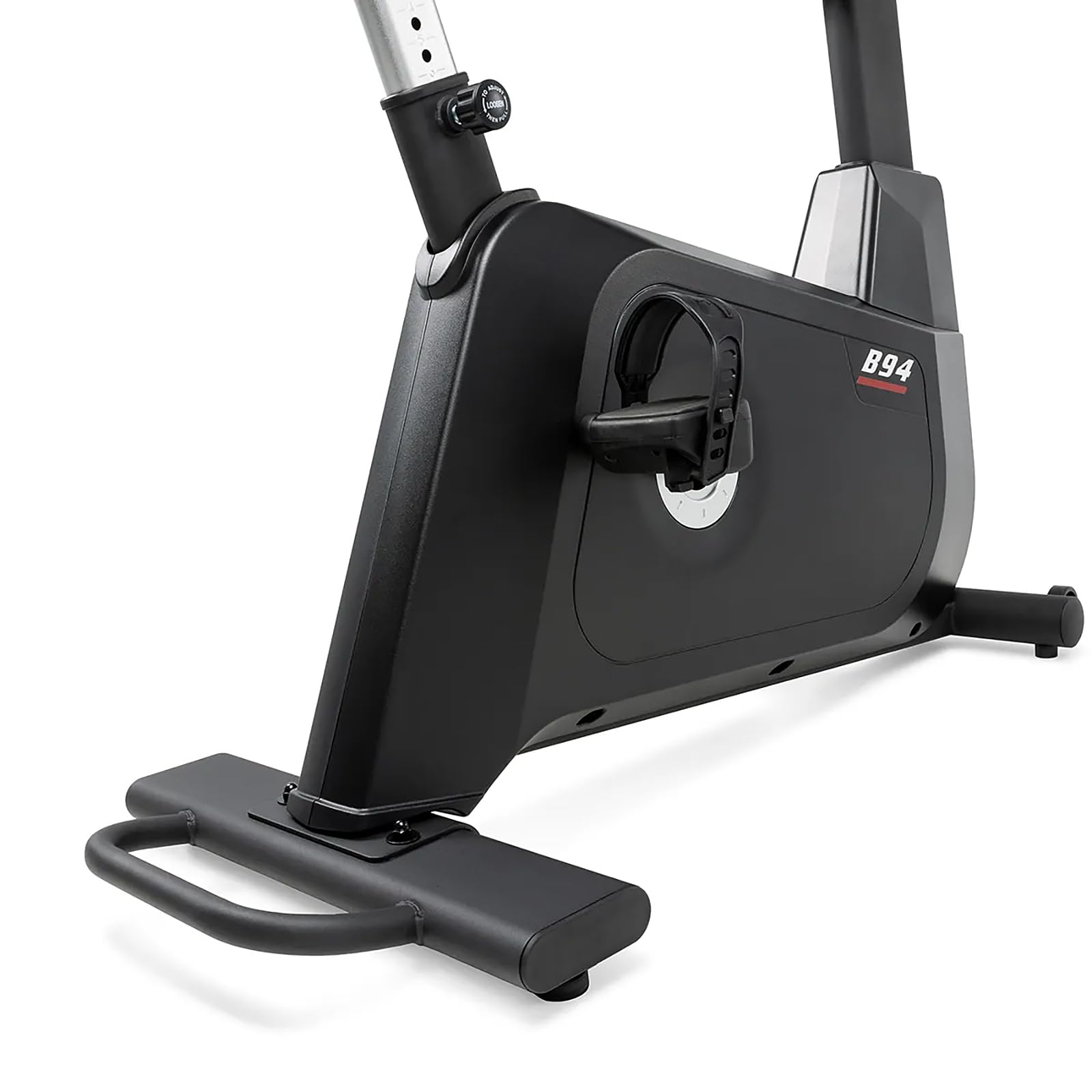 HAMMER Sole Ergometer B94 – Heimtrainer für Zuhause, App kompatibel mit Kinomap, Zwift & Sole, 12 kg Schwungmasse, 10 Programme, Hometrainer Fahrrad bis 135 kg